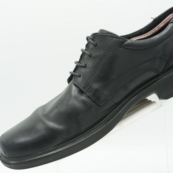 Ecco Size 16 Black Oxfords Dress Mens C3A A18 main image 5